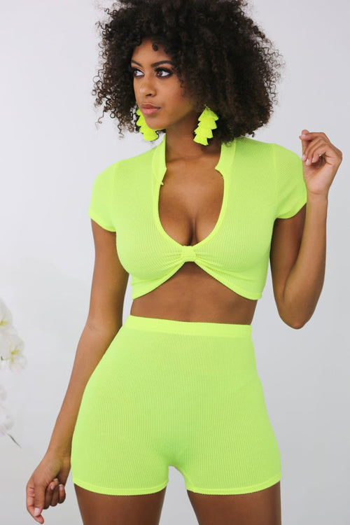 Light of your life| Two piece short set