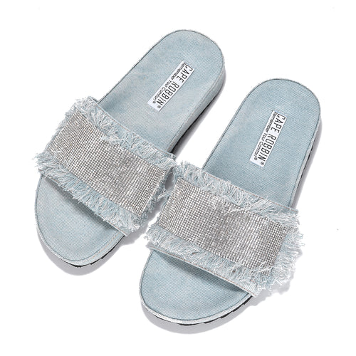 Vice- denim sandals (light blue)