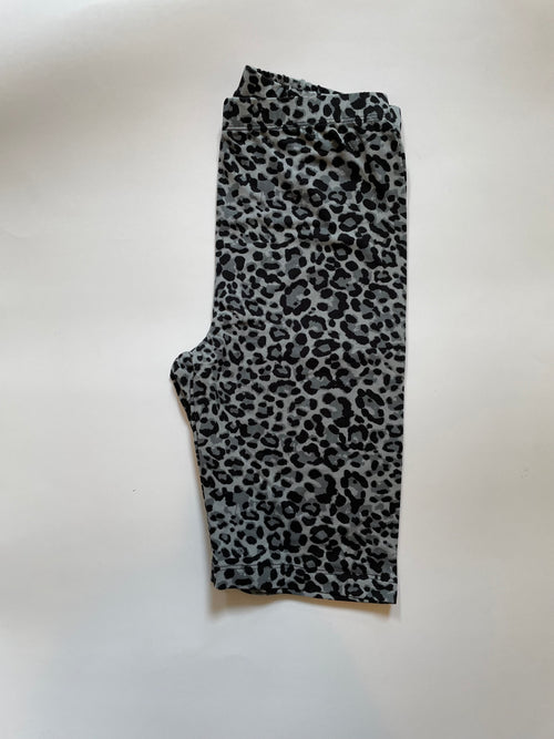 Got it Biker shorts - Leopard Grey/Black
