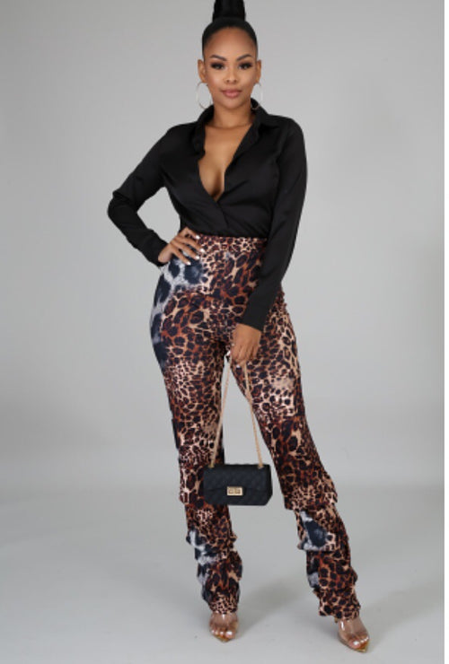 Catch me if you can | animal print Pants