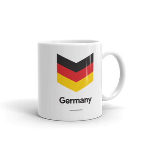 Default Title Germany "Chevron" Mug Mugs by Design Express