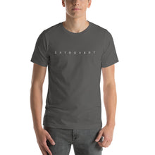 Asphalt / S Extrovert Short-Sleeve Unisex T-Shirt by Design Express