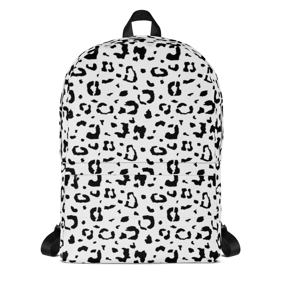 Download Black White Leopard Print Backpack Design Express