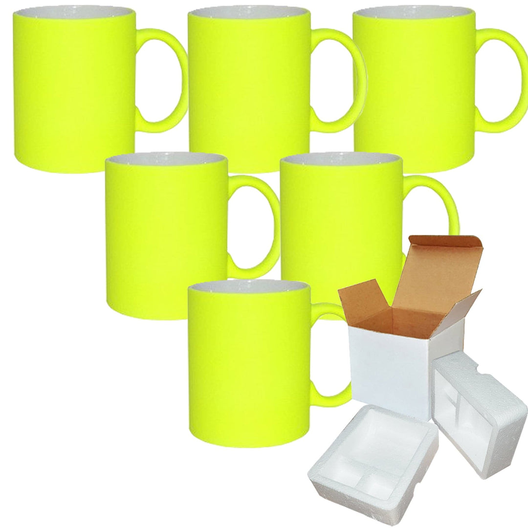 15 oz Two Tone Colored Mug - Green – Blank Sublimation Mugs