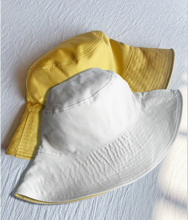 yellow and khaki hat