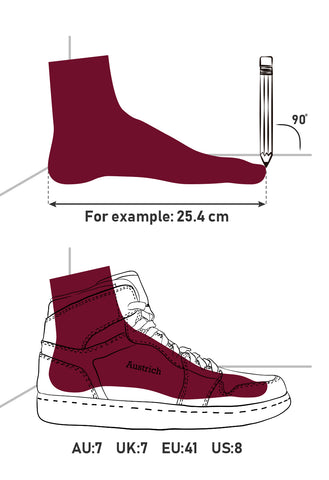 shoe size guide