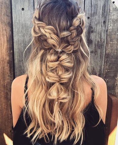 Half-Up, Half-Down Prom Hairstyles That Are Easy and Elegant