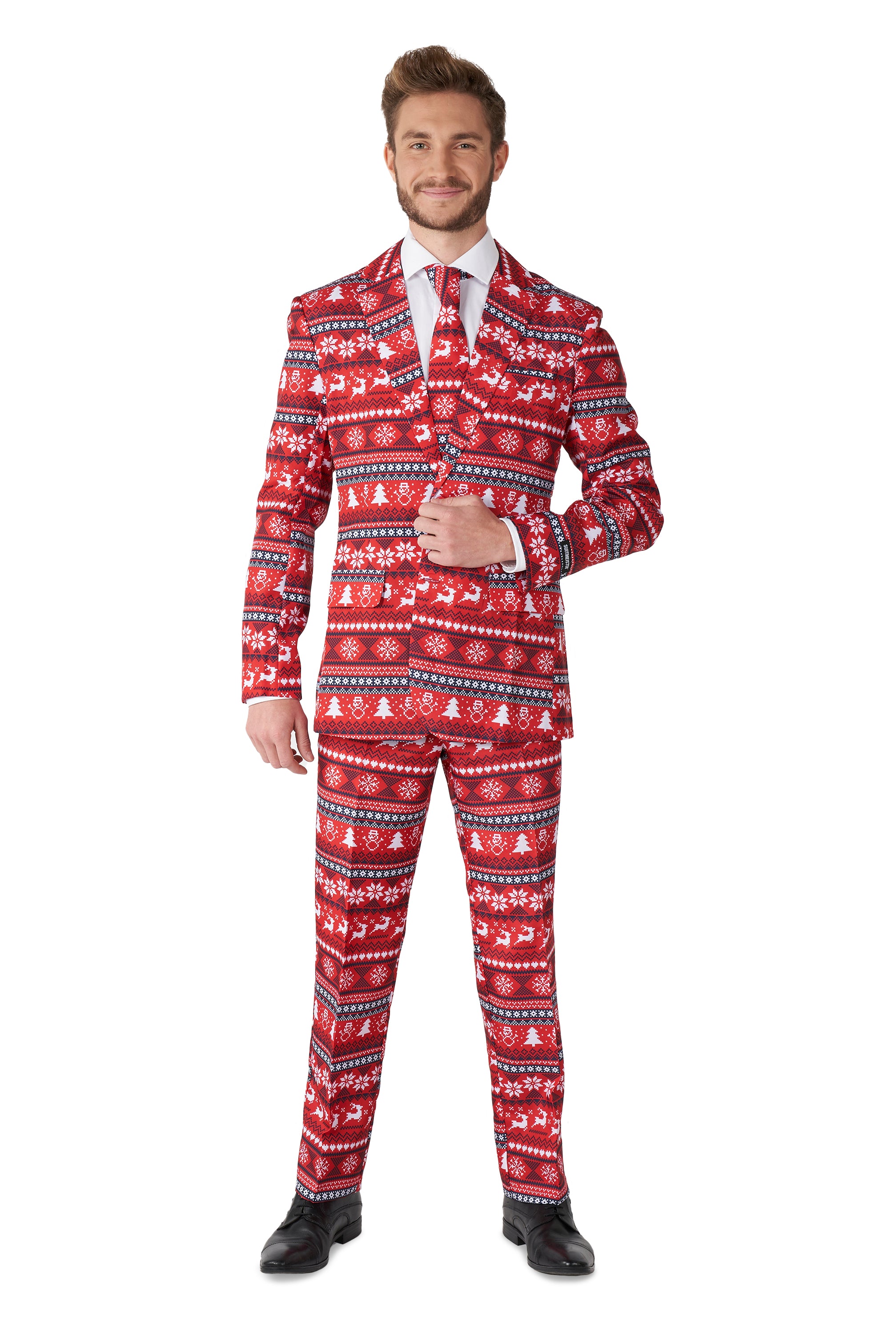 Nordic Pixel Red Tux or Suit