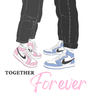 "Sneaker Couple" Greeting Card