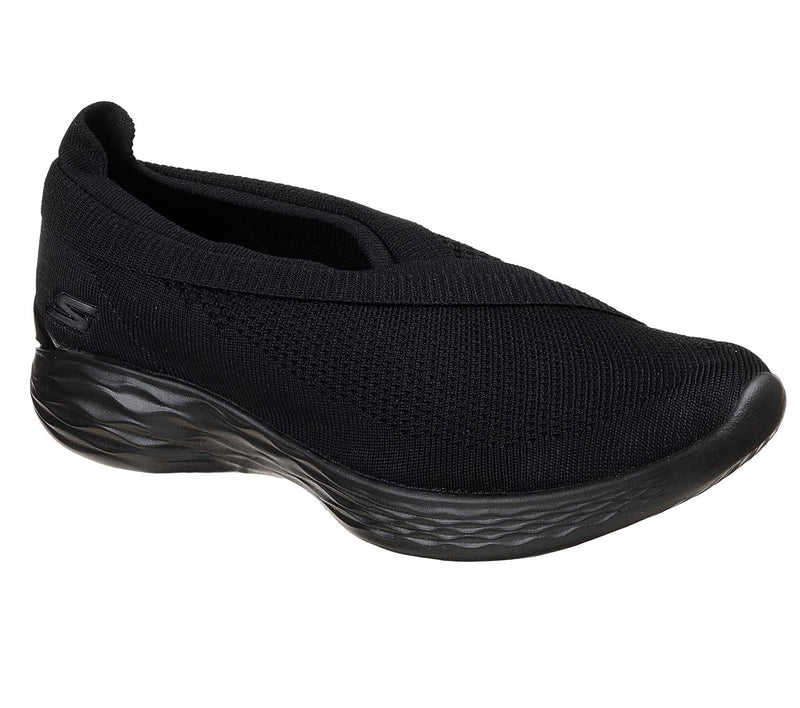 skechers you luxe black