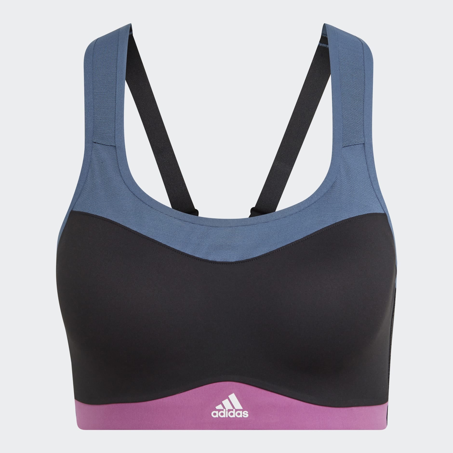 Women's Clothing - adidas TLRD Impact Training High-Support Bra - Turquoise