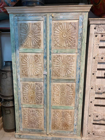 oragnic painted cabinet