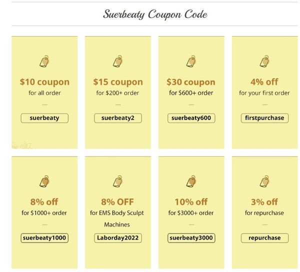 Suerbeaty Coupon Code 