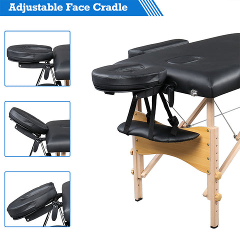 Foldable spa table