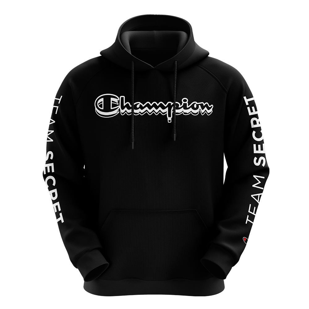 Team Secret x Champion Hoodie (Black)