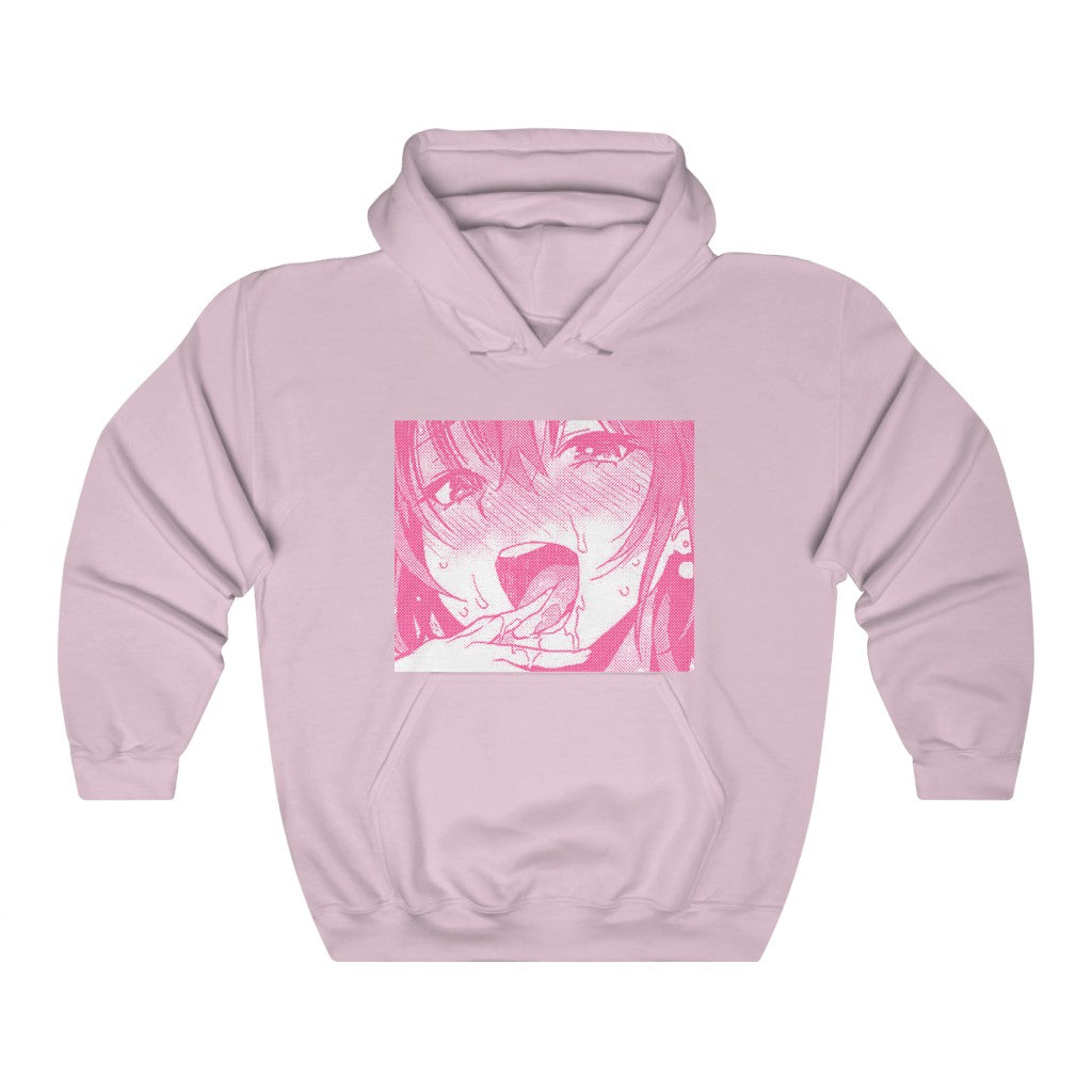 ahegao face hoodie