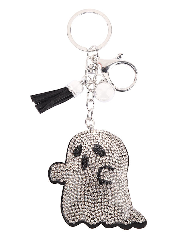 Puffed Ghost Keychain