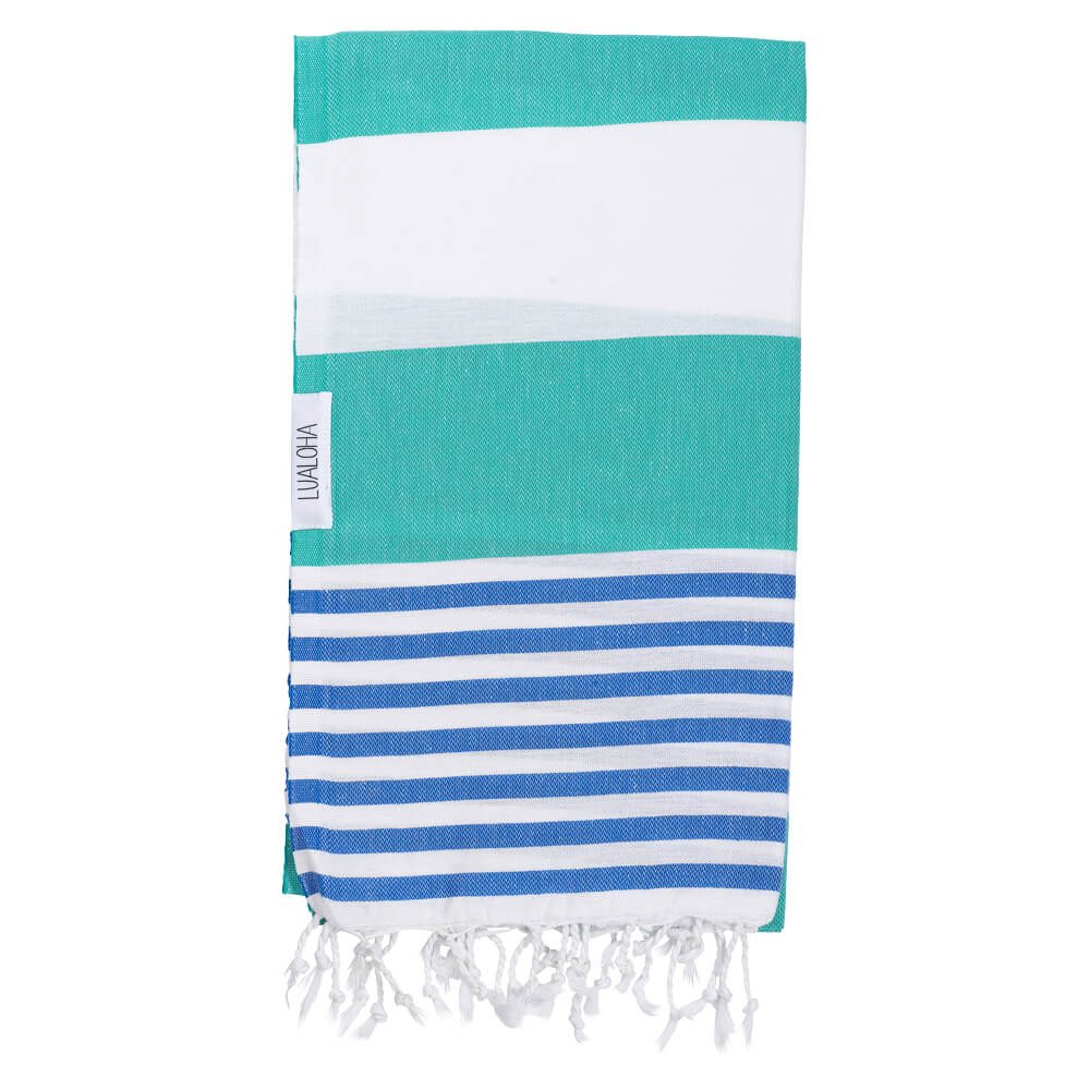 Striped Goodness Sea Green & Azure – Lualoha