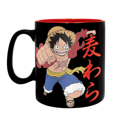 One Piece Luffy Wanted Poster 16oz Travel Mug 