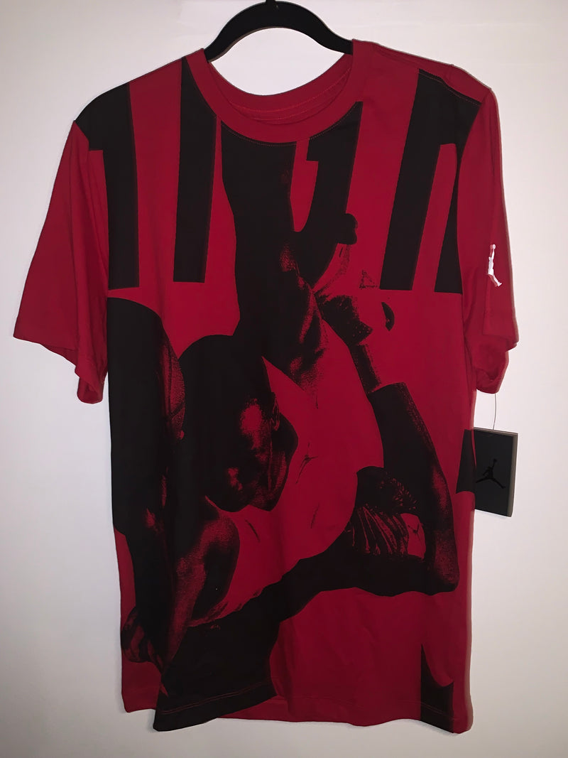 air jordan red shirt