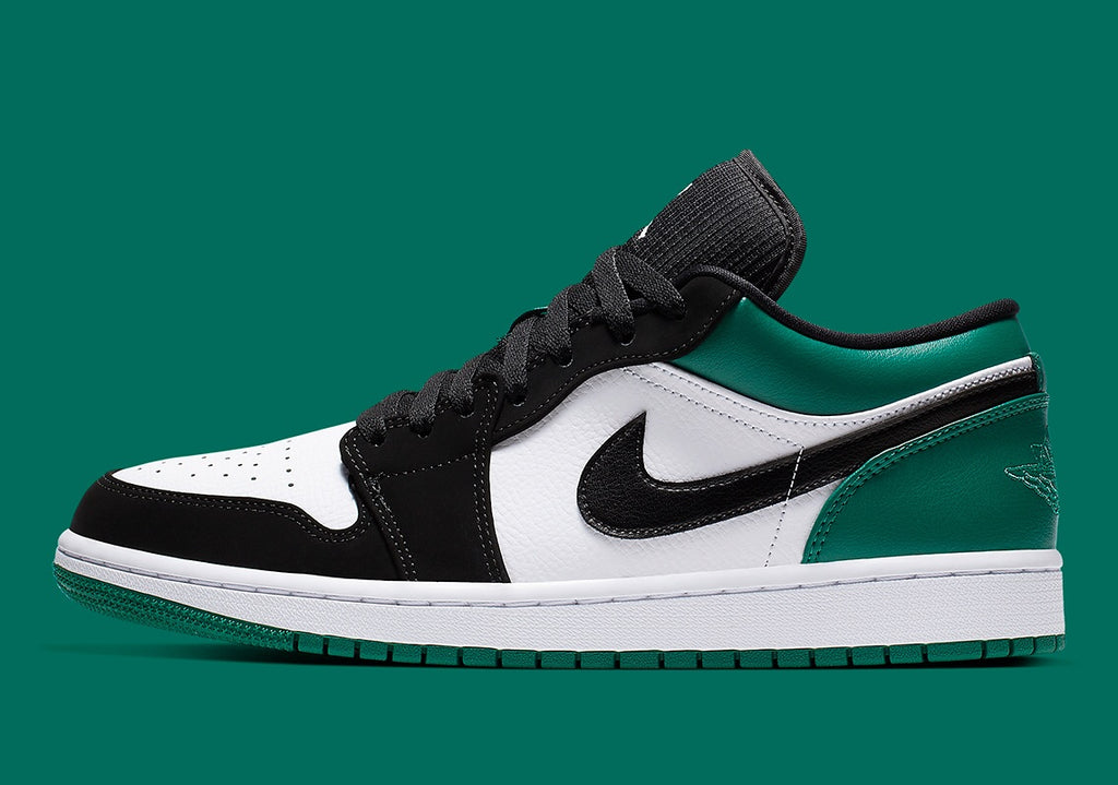 men air jordan 1 low mystic green stores