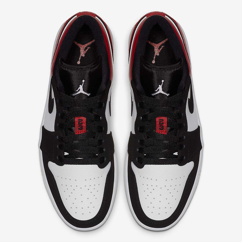 nike jordan 1 low black toe