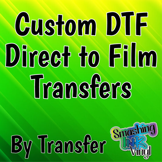 DTF Transfers, Direct To Film, Ready to Press DTF Transfer, DTF Transfer  Ready To Press, No Weeding Transfers