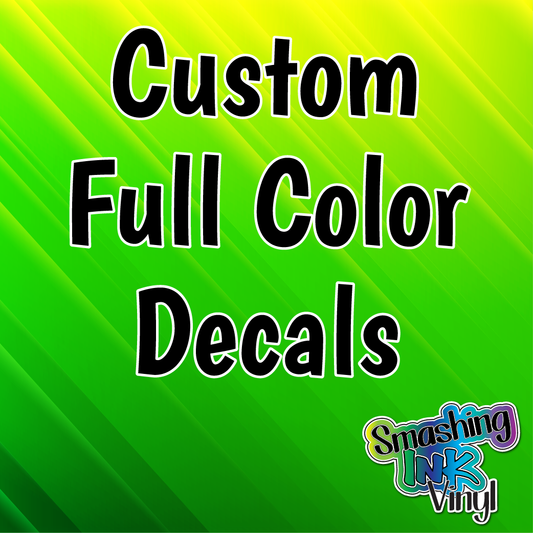Full Color Custom Heat Transfers (SHIPS IN 3-7 BUS DAYS