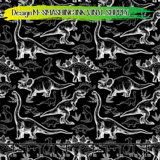 Designer Dinosaurs Textured Faux Leather Sheet