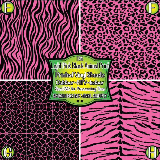 Permanent Vinyl -Argyle Pink Green- Permanent Vinyl / Printed Permanent  Vinyl