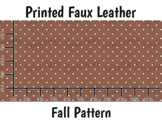 Lemon Pattern - Faux Leather Sheet (SHIPS IN 3 BUS DAYS
