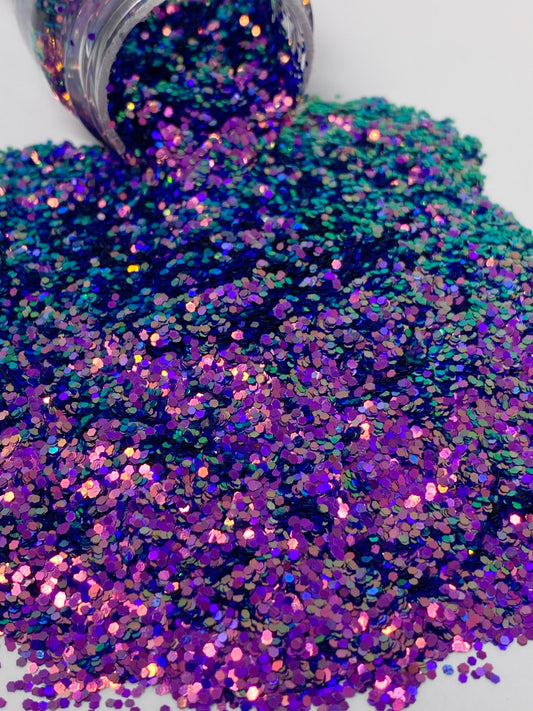 Color Shift Purple & Teal Specialty Polyester Glitter by