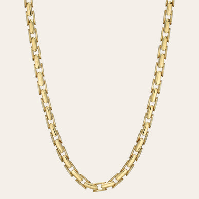 14k yellow gold venetian chain available in your choice of length. Wear it by itself or layered, day or night. 

Links: Approx. 4mm(W)
Weight: 16" is approx. 21 grams
Ships in 5-7 business days
Rush order ships in 2-5 business days

 Comes gift ready in a custom Zoe Lev jewelry box. 
Fulfilled by our friends at Zoe Lev Jewelry 

*Please Note: 

This item is not eligible for returns 
This item cannot be shipped outside the U.S.

  