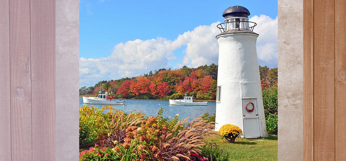 Lighthouse in Kennebunkport, Maine