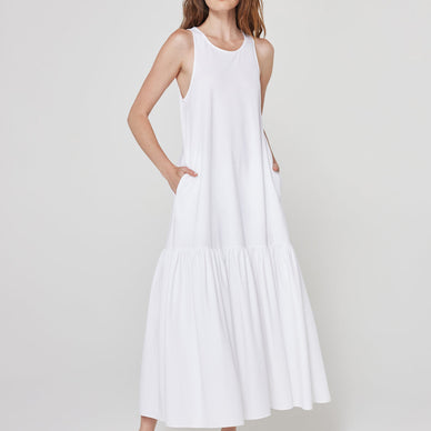 
If going with the flow were a dress. Made from a fine Italian performance fabric, the flounce hem silhouette swings effortlessly from one item on your agenda to the next. It’s great on vacation, too – the multitasking material breathes, wicks away moisture, and protects against wrinkles and UV rays. Pair with satin slides or a cushy sandal and a casually tossed “Thanks, it has pockets.” 


72% POLYAMIDE, 28% ELASTANE 
UV PROTECTION ,MOISTURE WICKING, 4 WAY STRETCH, WRINKLE RESISTANT 
Fulfilled by our friends at  ONA by Yoon Chung 

*Please Note: 

This item is not eligible for returns 
This item cannot be shipped outside the U.S.
