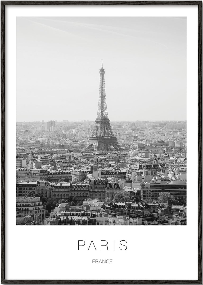 Paris word poster - Modern decorative prints – Artesta