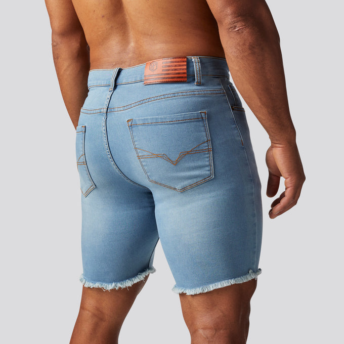 Peck Klasseværelse Slibende Men's Jorts | Jorts for Guys | Men's Workout Jeans Shorts - bornprimitive-uk