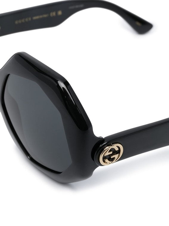 Gucci GG0956S Oversized Sunglasses in Black – Designer Daydream