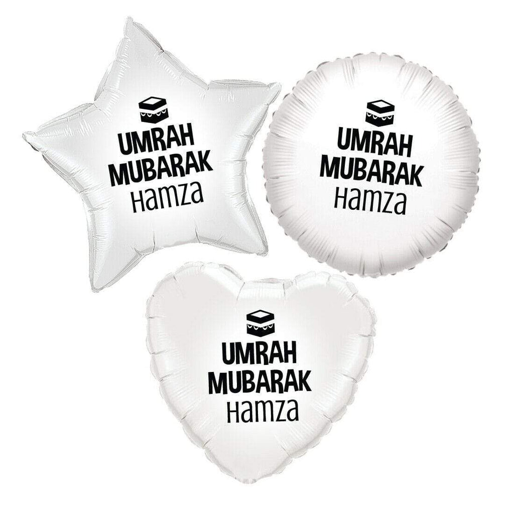 Design your house with our umrah mubarak decorationsUmrah Mubarak Blac –  Balloon land uk ltd