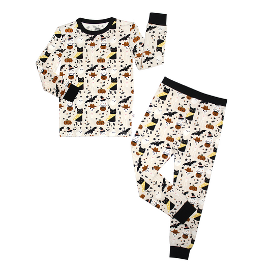 FINAL SALE* Spooky Cute Halloween Beige Bamboo Baby Pajama – Emerson and  Friends