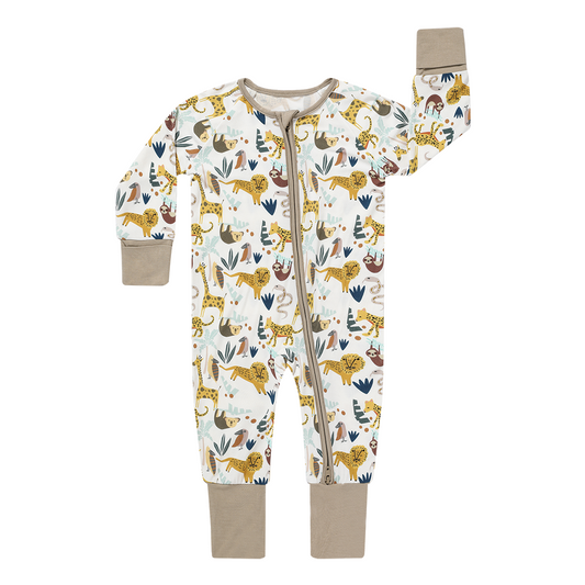 Ocean Friends Bamboo Baby Pajama - Convertible Zippy Pajamas – Emerson and  Friends