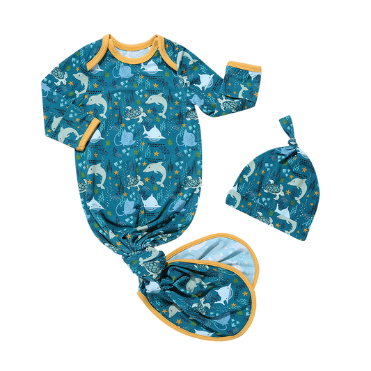 Night Forest Bamboo Baby Pajama