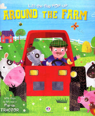 around the farm pop up book