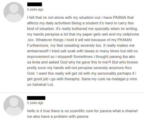 What people have to say about pasma