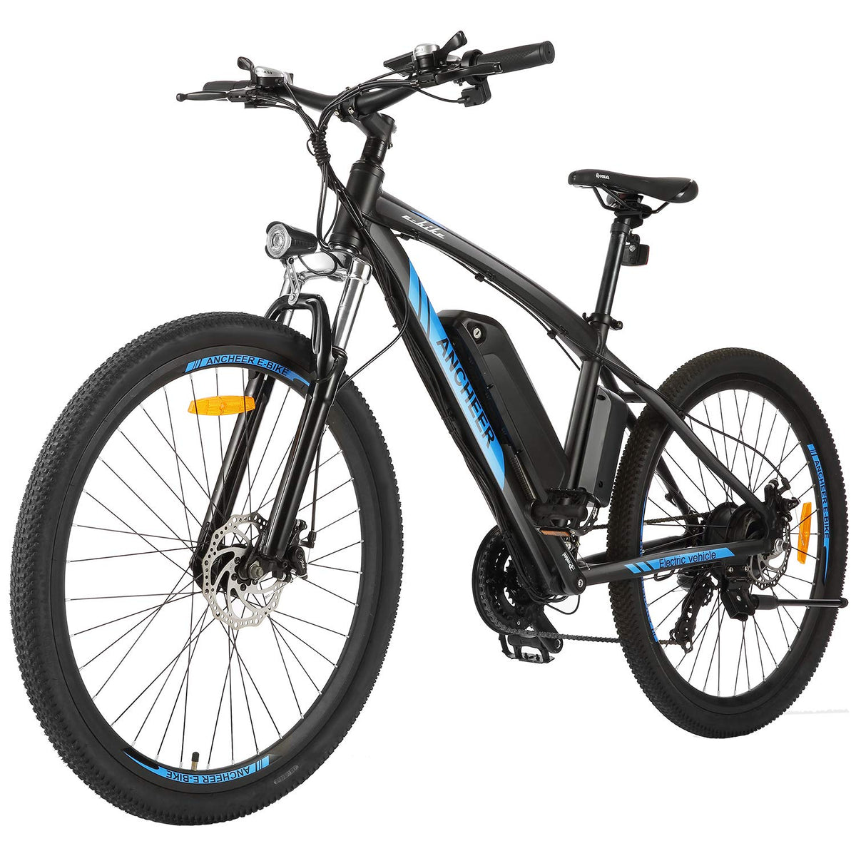 ANCHEER 350/500W Electric Bike 27.5'' Adults Electric Bicycle ... - 27.5Hummer 01 1200x1200
