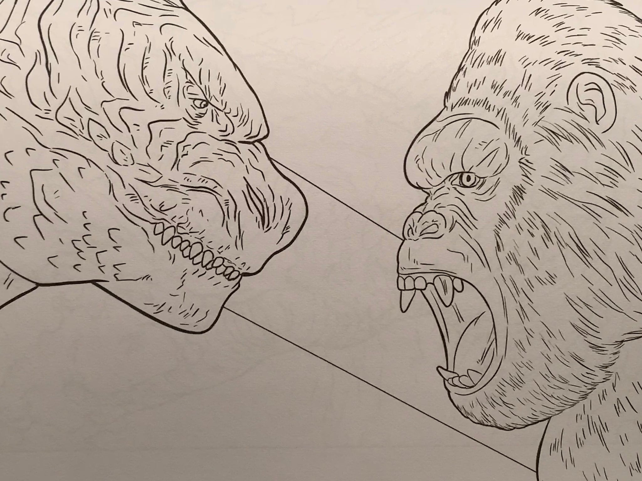 Godzilla vs. Kong Coloring Book – MZS World Store