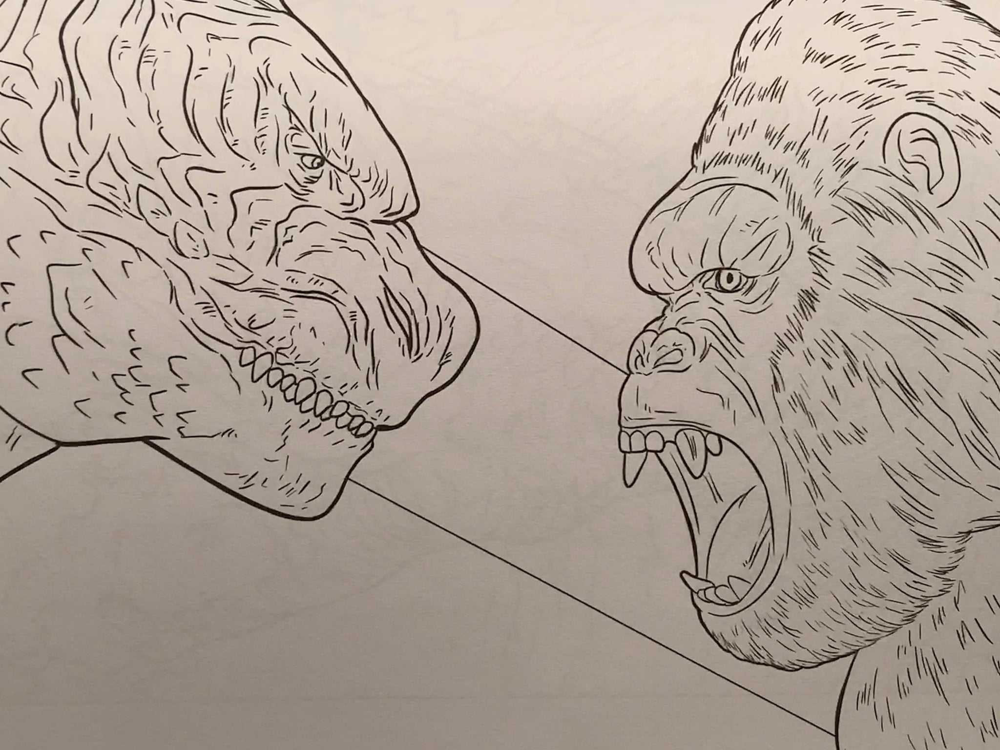 godzilla vs kong coloring book mzs world store