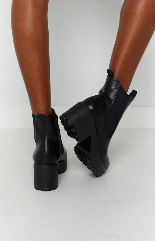 Koi Footwear Kiyo Boots Black – Beginning Boutique US