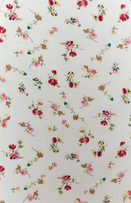 Sundream Mini Split Skirt White Floral – Beginning Boutique US