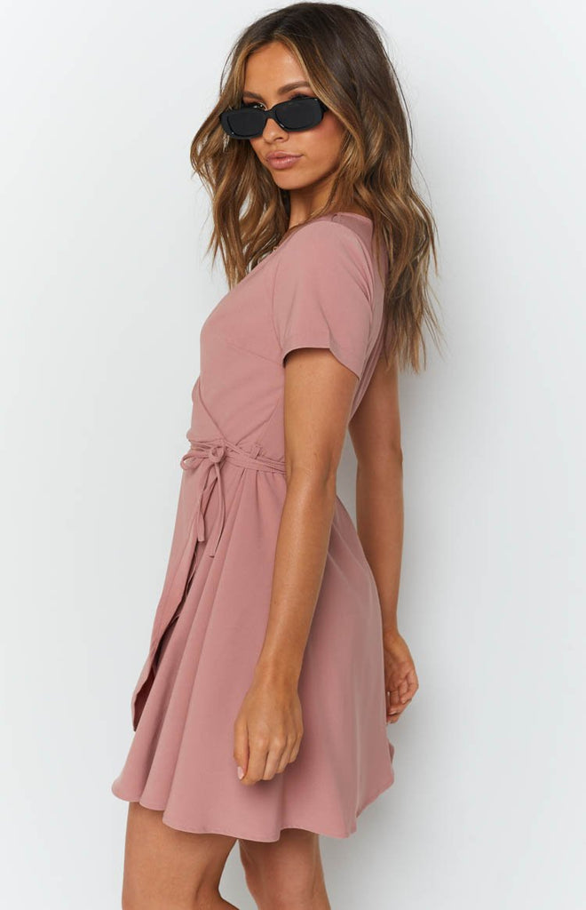 dusty rose dress casual buy clothes 